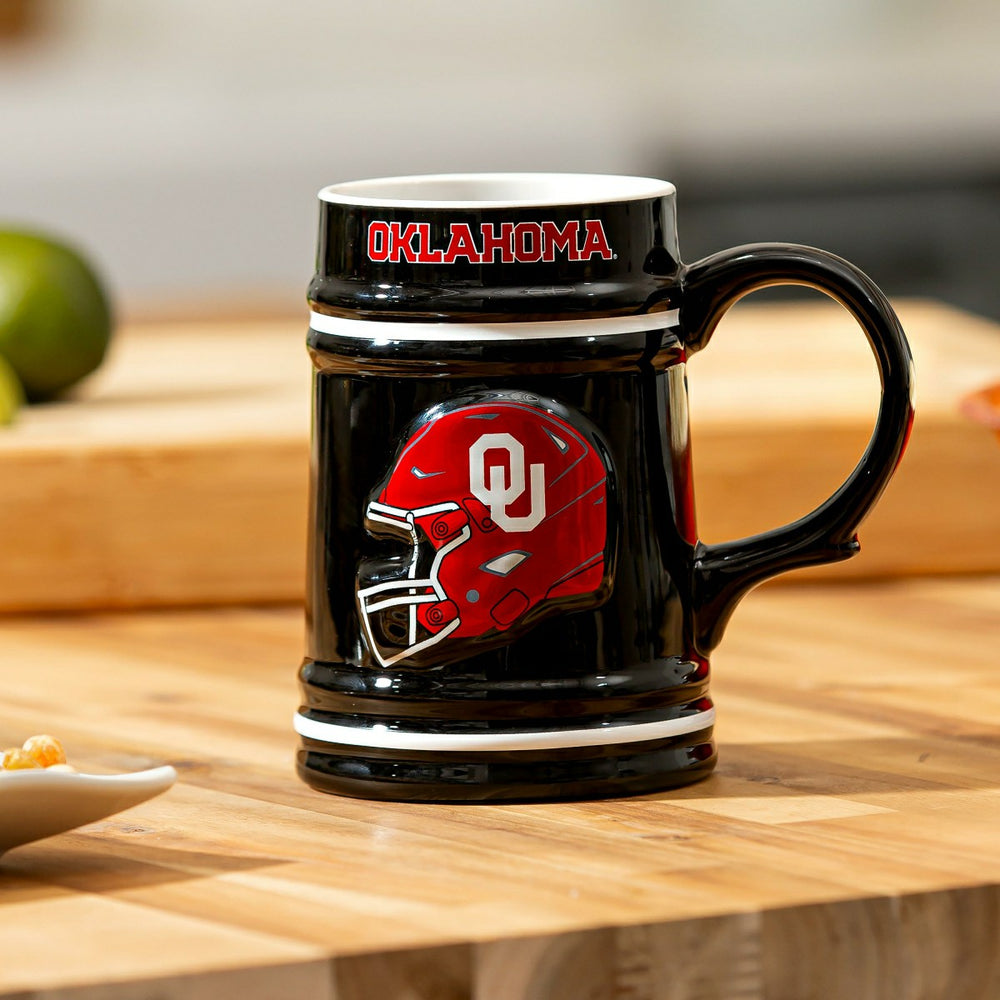University of Oklahoma Ceramic Stein Cup, 24oz
