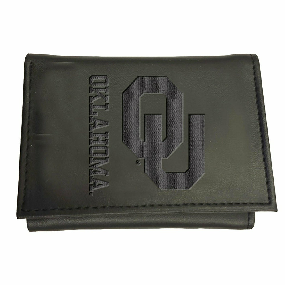 University of Oklahoma, Tri-Fold Wallet, Black