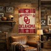 University of Oklahoma, Canvas Wall Tapestry, Medium, 36x24