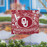 University of Oklahoma Yard Sign, Holiday