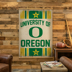 University of Oregon, Canvas Wall Tapestry, Large, 54x36