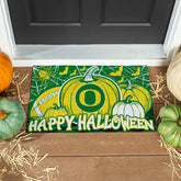 University of Oregon Halloween PVC Mat, 28"x16"