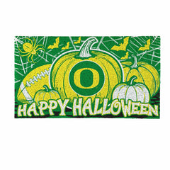 University of Oregon Halloween PVC Mat, 28"x16"