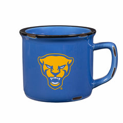 University of Pittsburgh Ceramic Camp Cup with Enamel Finish, 14oz