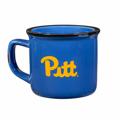 University of Pittsburgh Ceramic Camp Cup with Enamel Finish, 14oz
