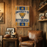 University of Pittsburgh, Canvas Wall Tapestry, Medium, 36x24
