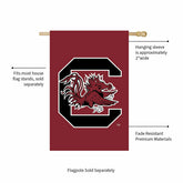University of South Carolina Applique House Flag