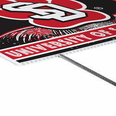 University of South Dakota Yard Sign, Patriotic