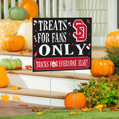 University of South Dakota Yard Sign, Halloween Treats for Fans