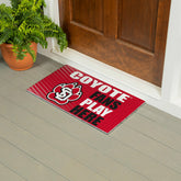University of South Dakota Fan Mat, 28"x16"