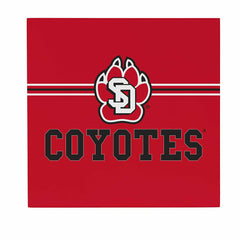 University of South Dakota Wood Wall Sign, 12x12