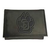 University of South Dakota, Tri-Fold Wallet, Black