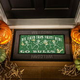University of South Florida Flocked Coir Halloween Sassafras Switch Ma