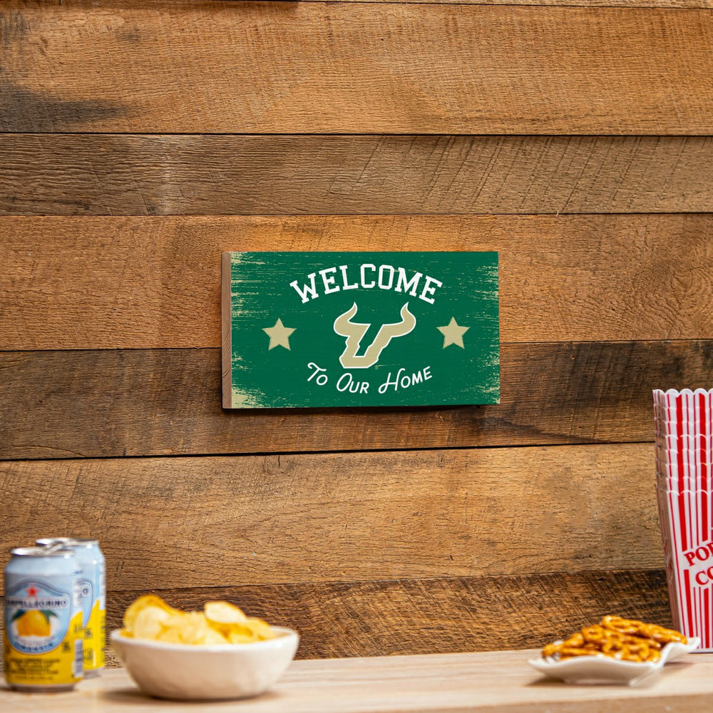 University of South Florida Wood Wall Sign, 6x11