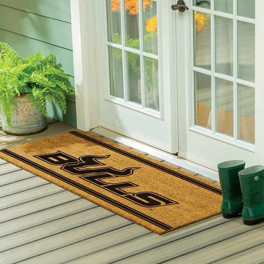 University of South Florida Extra Large One Color Coir Mat, 60"x24"