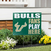 University of South Florida Coroplast Yard Sign "Fans Play Here"