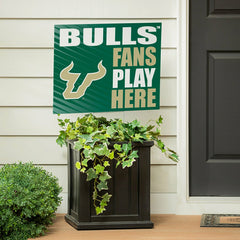 University of South Florida Coroplast Yard Sign "Fans Play Here"