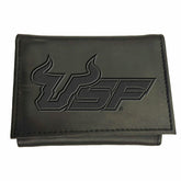 South Florida University , Tri-Fold Wallet, Black