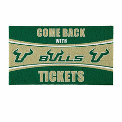 28" x 16" PVC Trapper Mat, Come Back with Tickets, University of South