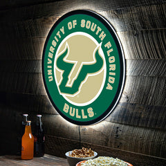 LED Wall Decor, Round, University of South Florida