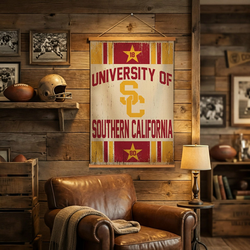 University of Southern California, Canvas Wall Tapestry, Medium, 36x24