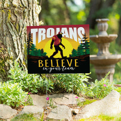 University of Southern California Yard Sign, Bigfoot