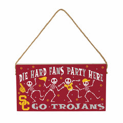 University of Southern California Halloween Wood Wall Sign, 6x11