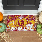 University of Southern California Halloween PVC Mat, 28"x16"
