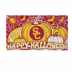 University of Southern California Halloween PVC Mat, 28"x16"