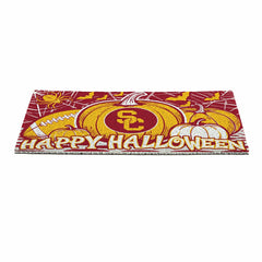 University of Southern California Halloween PVC Mat, 28"x16"