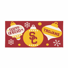 University of Southern California Holiday Flocked Coir Sassafras Switc
