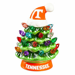 4" Mini LED Tabletop Christmas Tree, Set of 2, University of Tennessee