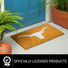 Coir Mat, 16"x28", University of Texas