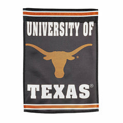University of Texas Embossed Suede Garden Flag