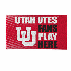 University of Utah Fan Mat, 28"x16"