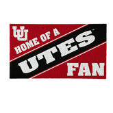 University of Utah, PVC Mat COLOR, Home of a Fan