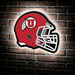 LED Wall Decor, Helmet, University of Utah