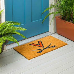 Coir Mat, 16"x28", University of Virginia