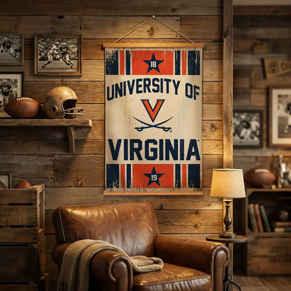 University of Virginia, Canvas Wall Tapestry, Medium, 36x24