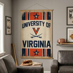 University of Virginia, Canvas Wall Tapestry, Large, 54x36