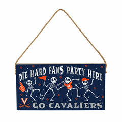 University of Virginia Halloween Wood Wall Sign, 6x11