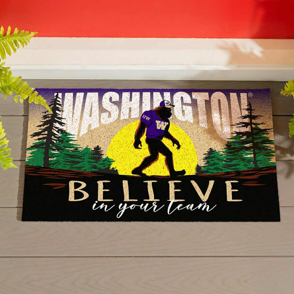 University of Washington Bigfoot PVC Mat, 28"x16"