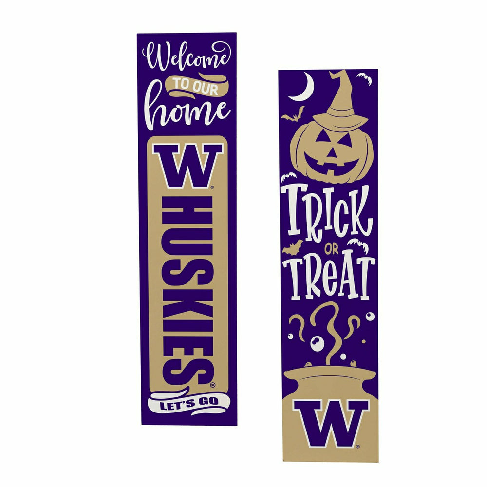 Universitiy of Washington 47" Double Sided Leaner, Halloween