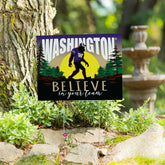 University of Washington Yard Sign, Bigfoot
