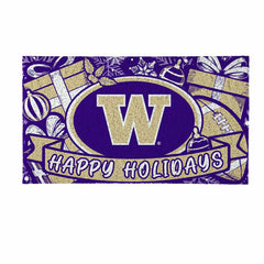 University of Washington Holiday PVC Mat, 28"x16"