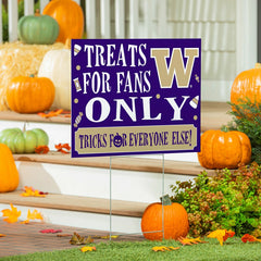 University of Washington Yard Sign, Halloween Treats for Fans