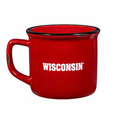 University of Wisconsin-Madison Ceramic Camp Cup with Enamel Finish, 1