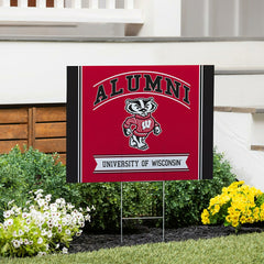University of Wisconsin-Madison Coroplast Yard Sign Alumni