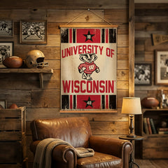 University of Wisconsin-Madison, Canvas Wall Tapestry, Medium, 36x24