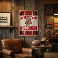 University of Wisconsin-Madison, Canvas Wall Tapestry, Medium, 36x24